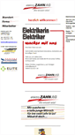 Mobile Screenshot of elektro-zahn.ch